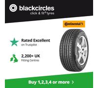 205 45 16 83H - Continental Eco Contact 5 - Tyre Only x1