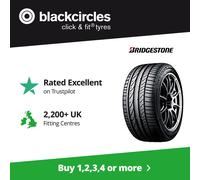 205 50 17 89V BMW RunFlat - Bridgestone Potenza RE050A1 - Tyre Only x1