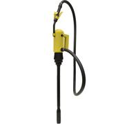 205L 12V & 230V Electric Drum Pump - Telescopic Suction Tube - 2m Delivery Hose