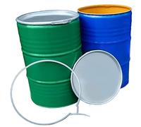 205L 45 Gallon Shipping Drum Shipping Barrel Oil Drum Container BIN Steel Drum with LID and Clasp