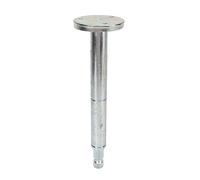 205mm 30T Go Kart Steering Wheel Shaft Hub with 3 Hole Base, Steel Alloy Steering Column for DIY Refitting Four Wheel Electric Car and Custom Kart Builds