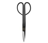 205mm Long Handle Bonsai Scissors, Pruning Shear for Bud Leaves Trimming, Professional Garden Tool with Sharp Steel Blades, Narrow Tips for Dense Foliage, Ergonomic Design for Effo