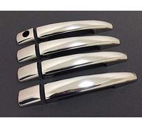 207/208/308/407 Stainless Steel Chrome Door Handle Covers 4 Doors