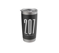207 Maine Area Code Cute Vacation Tops, Tees, & Accessories Stainless Steel Insulated Tumbler