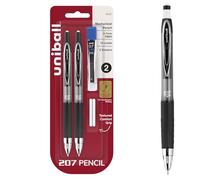 207 Mechanical Pencil Starter Kit, 0.7mm, HB #2, Black Barrel, 2 Count