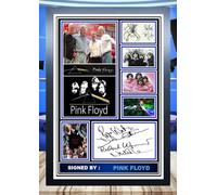 (207) Pink Floyd Music Legends Signed Framed Autograph Signature A4 (21 X 297 CM) Art Work Wall Art Display Great Gift Idea (REPRINT) #####