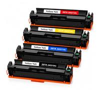 207A Compatible Toner Cartridges with Chip Compatible with HP 207A | W2210A 207A Toner Cartridge Compatible for HP Color LaserJet Pro M255dw, M255nw, M282nw, M283fdn (Black Cyan Yellow Magenta)