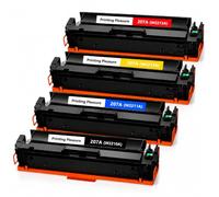 207A Toner Cartridges with Chip Compatible with HP 207A | W2210A 207A Toner Cartridge Compatible for HP Color LaserJet Pro M255dw, M255nw, M282nw, M283fdn (Black Cyan Yellow Magenta)