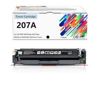 207X 207A Toner Cartridge With Chip Compatible for HP Laserjet Pro MFP M283fdw M255dw M283fdn M282nw M255nw W2210A W2211A W2212A W2213A,BK-With chip