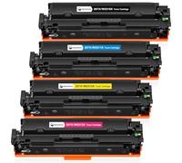 207X 207A Toner With Chip Compatible for HP MFP M283fdw M255dw Toner 4-Pack | High Capacity Toner Compatible for HP Color LaserJet Pro MFP M283fdw M283fdn M282nw M255dw M255nw W2210X W2211X W2212X W2213X