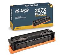 207X Black Cyan Magenta Yellow Compatible Toner Cartridges With Chip For HP Colour LaserJet Pro M255dw M255nw M282nw M283fdn M283fdw Printers W2210X W2211X W2212X W2213X 3 Yr Warranty Replaces HP 207A