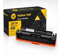207X Compatible Toner Cartridges with Chip Compatible with HP 207X W2210X 207X Toner Cartridge Compatible for HP Color LaserJet Pro M255dw, M255nw, M282nw, M283fdn, M283fdw, Black, 1 Pack Black