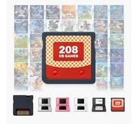 208 in 1 DS Game Cartridge Multicart, Game Pack Card Super Combo for DS, DS Lite, DSi, 3DS, 2DS XL/LL | Compatible Handheld Collection, Plug and Play, Gift Ready for Kids and Retro Gamers