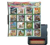208 in 1 Game Cartridge, Retro Game Pack Card Compilation with 208 Games for DS, 2DS, 3DS Console
