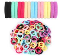 208 Pcs Girl's Elastic Hair Scrunchie Hair Bands, Small Elastic Soft Seamless Headbands, Durable Non-Slip Hair Accessories for Girls