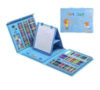 208 Piece Crayon Set, Portable Coloring Supplies, Travel Friendly Art Case, Car School Studio, Holiday Birthday Party, Mural Drawing Preschool, Christmas Craft Projects, Creatives Fun All Ages