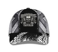 208 Women Men Baseball Cap Skull Driver Brothers Keep On Truckin Sun Hat Low Profile Trucker Hat Lightweight Sun Cap for Running Hiking Fishing