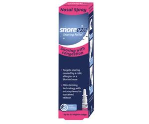 ( 2081 ) E.F.A.S. SNOREEZE NASAL SPRAY 10ML