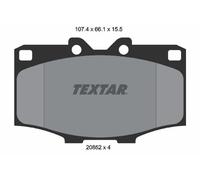 2085201 BRAKE PAD SET, DISC BRAKE FITS: TOYOTA 4 RUNNER I 2.0