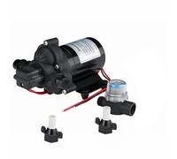 2088-422-144 RV Water Pump, DC 12V 3GPM, 45PSI Diaphragm Pump, Quiet and Noiseless, 1/2 MNPT for Most Brands of RV