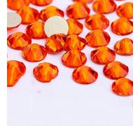 2088 Non Hotfix DIY Crystal Nail Art Decorations 8 Big 8 Small Strass Rhinestones Flat Back Stick-On Nails for Nail Art-Hyacinth-SS30-288Pcs