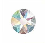 2088 Non Hotfix DIY Crystal Nail Art Decorations 8 Big 8 Small Strass Rhinestones Flat Back Stick-On Nails for Nail Art-Crystal AB-SS16-1440Pcs