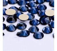 2088 Non Hotfix DIY Crystal Nail Art Decorations 8 Big 8 Small Strass Rhinestones Flat Back Stick-On Nails for Nail Art-Montana-SS10-1440Pcs