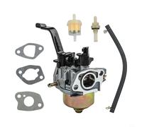208CC Engine Carburetor Replacement for Front-Tooth Cultivator 917.299010 917.299011 - Metal Fuel System Kit with Gaskets - Filter - and Pipe for Garden Tilling