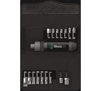 Wera 05072017001 Impact Driver Set 2090-17 pcs, Silver
