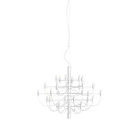 2097/30 LED Chandelier White with Clear Bulbs Flos - 8059607000441