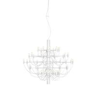 2097/50 Chandelier White with Frosted Bulbs Flos - 8059607000472