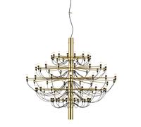 2097/75 Chandelier brass with frosted bulbs Flos - 8059607057780