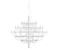 2097/75 Chandelier White with Frosted Bulbs Flos - 8059607057759