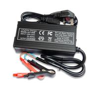 (20A, 100Ah, Charger only) LiFePo4 Battery 12.8V Lithium-Ion Iron Phosphate 12V Leisure Solar Caravan