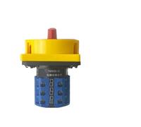 20A/25A Isolator Switch Two Positions 1/2/3 Poles Disconnect LW26GS 48x48mm 64x64mm 1Pcs(20A 2Pole 48mmPanel)