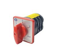 20A 4KW 3 Position Rotary Switch Poles 12 Terminals Transfer Silver Contact Changeover Cam Selector HZ5-20/4 M05