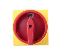 20A And 25A OFF-ON 0-1 4 Poles Padlock Rotary Cam Switch LW26GS CA10 48x48mm 64x64mm 1Pcs(LW26-20GS 04-1)