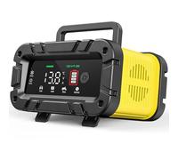 20A Car Battery Charger 12V/24V, Smart Fully Automatic Battery Chargerwith Temperature Compensation for Car, Truck, Motorcycle, Lawnmower, Boat, Marine Batteries