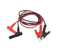 20A Crocodile Clip to 4mm Banana Test Lead Cable Connector Probe Dual Head