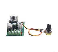 20A DC 10-60V Motor Speed Controller Module with Digital Display, Current Regulator and Dimmer for DC Brushed Motors, 1200W Max Power