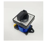 20A DIN Rail Mounted Conversion Selector LW26-20/2 Two Poles Rotation Selection Control Circuit Cam Switch IDGTTLDF(01234)