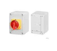 20A Emergency Stop OFF-ON Rotary Cam Switch Chip Conveyor Start Stop Button Box IDGTTLDF(OFF-ON Padlock)