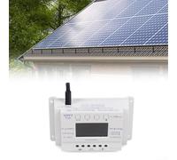 20A For MPPT Solar Charge Controller with LCD Display for 12V/24V Battery Systems, Featuring Auto Temperature Compensation and Factory Reset Function