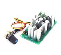 20A for pwm DC Motor Controller 10-60V Regulator with Potentiometer Knob for 12V 24V 36V 48V Systems 77x45mm