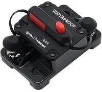 20A Manual Reset DC Circuit Breaker Rated 12-32V For Marine Battery Disconnect RV Off Grid Power Control, Model 12-32V, Precision Engineered, Reliable Performance, Easy Installation - Ideal for Aut...