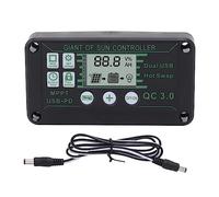 20A MPPT Solar Charge Controller,12V/24V Auto DC Input,ABS Solar Panel Tracking Charge Controller Regulator with LED Display for Gel, Flooded and Lithium Battery (30A)