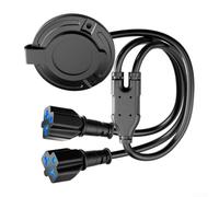 20A RV Shore Power Inlet 125V Metal Waterproof