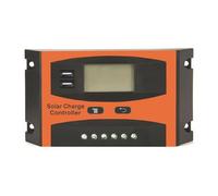 20A Solar Charging Controller with Dual USB Ports 12V 24V Battery Charging Regulator Intelligent Solar Controller for Lead Acid Battery