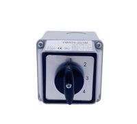 20A Universal Conversion Selector With Box LW26-20/4 Four Poles Rotation Selection Control Circuit Cam Switch 1Pcs(102)