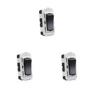 20AX 2-Way SP Grid Module - matt Black (Pack of 3)